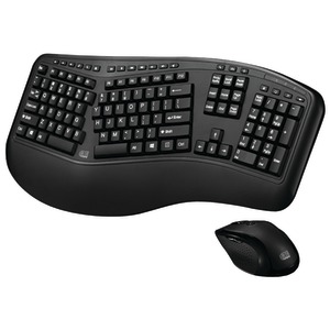 Adesso WKB-1500GB Tru-Form Media 1500 Wireless Ergonomi...