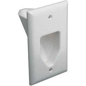 DataComm Electronics 45-0001-WH 1-Gang Recessed Low-Vol...