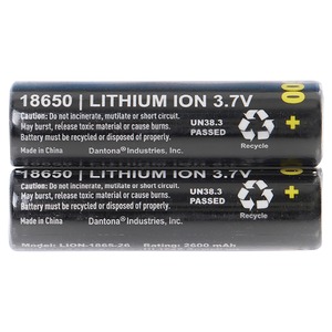 Ultralast UL1865-26-2P 2600 mAh 18650 Retail Blister-Ca...