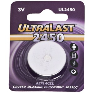 Ultralast UL2450 UL2450 CR2450 Lithium Coin Cell Batter...