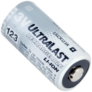 Dantona ULCR1213R1 ULCR123R CR123 Rechargeable Replacem...
