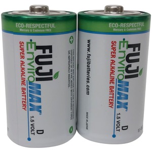 FUJI ENVIROMAX 4100BP2 EnviroMax D Super Alkaline Batte...