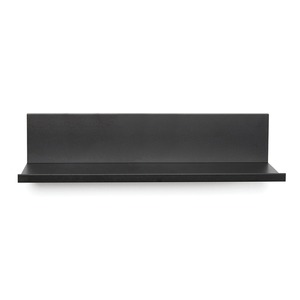Hangman L-12-B 12-Inch No-Stud Floating Shelf (Black Po...