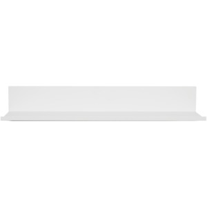 Hangman L-18-W 18-Inch No-Stud Floating Shelf (White Po...