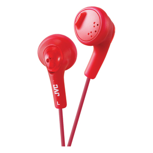 JVC HAF160R Gumy Earbuds (Red)