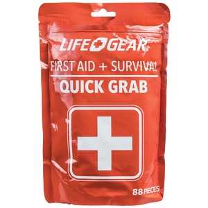 Life+Gear 41-3819 88-Piece Quick Grab First Aid & Survi...