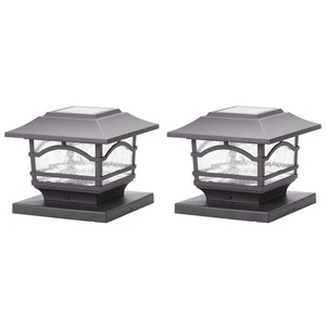 MAXSA Innovations 41671 Solar Post Cap and Deck Railing...