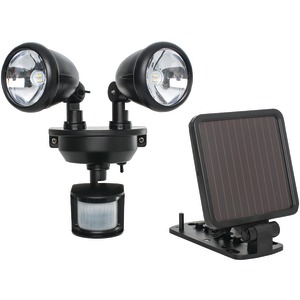 MAXSA Innovations 44215 Solar-Powered Dual-Head LED Sec...