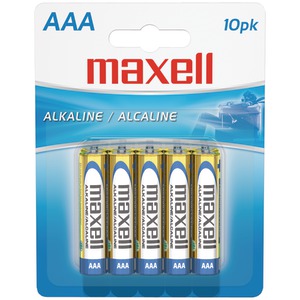 Maxell 723810 - LR0310BP Alkaline Batteries (AAA; 10 pk...