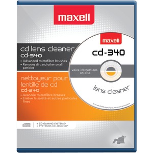 Maxell 190048 Maxlink Pro CD/DVD CD-340 Laser Lens Clea...
