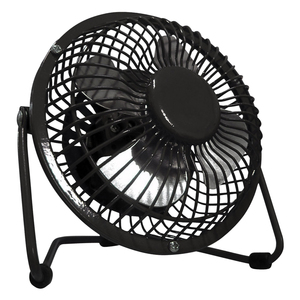Optimus F-4040BK 4" Personal Metal Fan