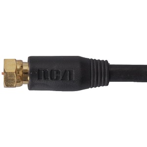 RCA VHB655R RG6 Coaxial Cable (50ft; Black)