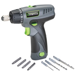Genesis GLSD08B 8-Volt Li-Ion 2-Speed Screwdriver
