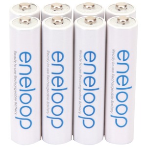 Panasonic BK-4MCCA8BA eneloop Rechargeable Batteries (A...