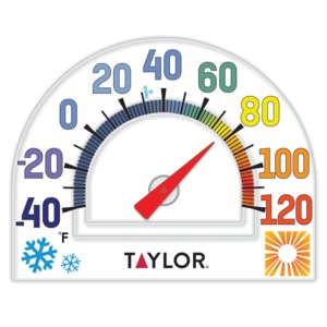 Taylor Precision Products 5323 Four-Season Static Cling...