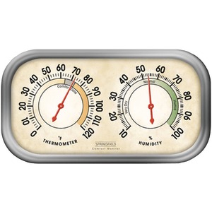 Springfield Precision 90113-1 Humidity Meter & Thermome...