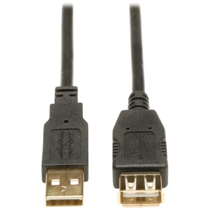 Tripp Lite U024-010 Hi-Speed A-Male to A-Female USB 2.0...
