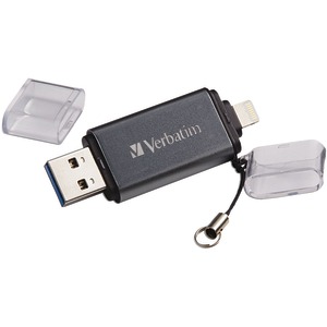 Verbatim 49300 iStore 'n' Go USB 3.0 Flash Drive with L...