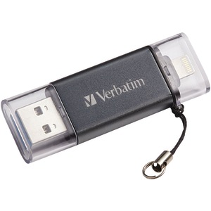 Verbatim 49301 iStore 'n' Go USB 3.0 Flash Drive with L...