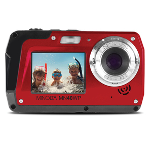 Minolta MN40WP-R 48.0-Megapixel Waterproof Digital Came...