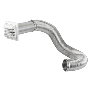 Lambro 1379WG-R 4-In. x 8-Ft. UL 2158A Premium Flexible...
