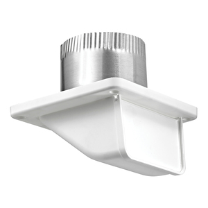 Lambro 143WTP 4-In. White Plastic Under Eave Vent with ...