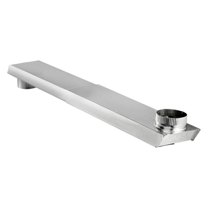 Lambro 3006-R Tite Fit 90deg Rectangular Aluminum Dryer...