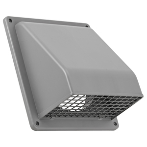 Lambro 389G Plastic Wall Exhaust or Air Intake Vent wit...