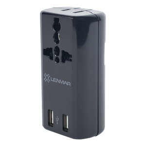 Lenmar AC150USBK Ultra-Compact All-in-One Travel Adapte...