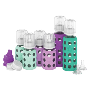 Lifefactory LF120407C4 6-Glass baby Bottle Starter Set ...