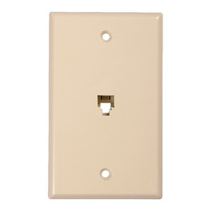 RCA TP247RV TP247R Phone Jack Wall Plate (Ivory)