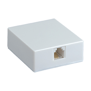 RCA TP265WHR TP265WHR Surface-Mount Baseboard Phone Jac...