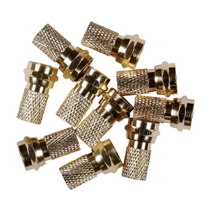 RCA VH5910R VH5910R Gold-Plated RG Twist-on F-Connector...
