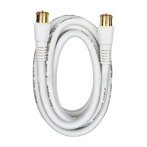 RCA VH603WHRV1 RG6 Coaxial Cable with F-Connectors (3 F...