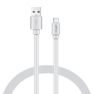 XYST XYS-M4604F Charge and Sync USB to Micro USB Flat C...