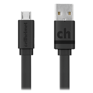 cellhelmet CABLE-F-MICRO-3-B Charge and Sync 3-Ft. USB-...