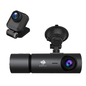 Z-EDGE T3P T3P Triple Car Cameras for 4K Front, and 108...